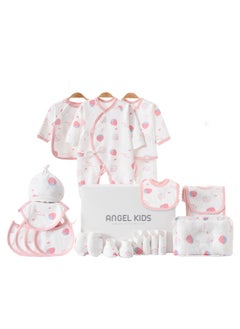 bbet 21PCS Newborn Baby Gift Set, Newborn Layette Gift Set for Boys and Girls, Babies Essential Clothes Accessories with Baby Blanket, 100% Premium Cotton, for Spring Summer Autumn Winter Four Seasons  - Image 2