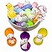 BYDOOO BD Claw Machine Prizes Toys Refill for Kids  3X Surprise Eggs Easter Basket Stuffers Easter Egg Fillers Mochi Squishies 16pcs Mini Kawaii Cat Stress Relief Unicorn Party Favors Girls Classroom Prize - Image 2