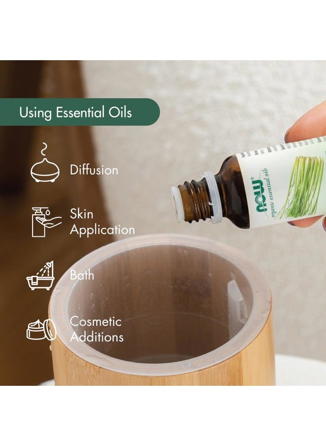 now NOW Essential Oils, Geranium Oil, Certified Organic, Soothing Aromatherapy Scent, Steam Distilled, 100% Pure, Child Resistant Cap, 1-Ounce  - Image 5