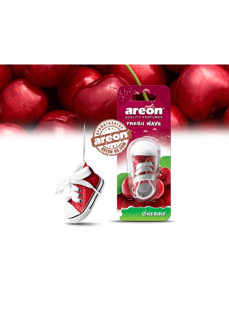 Areon Fresh Wave Sneakers Air Freshener – Cherry - Image 4