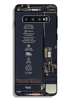 Tolwak غطاء حماية لهاتف Samsung Galaxy S10 Plus بنمط دائرة الهاتف  - Image 2