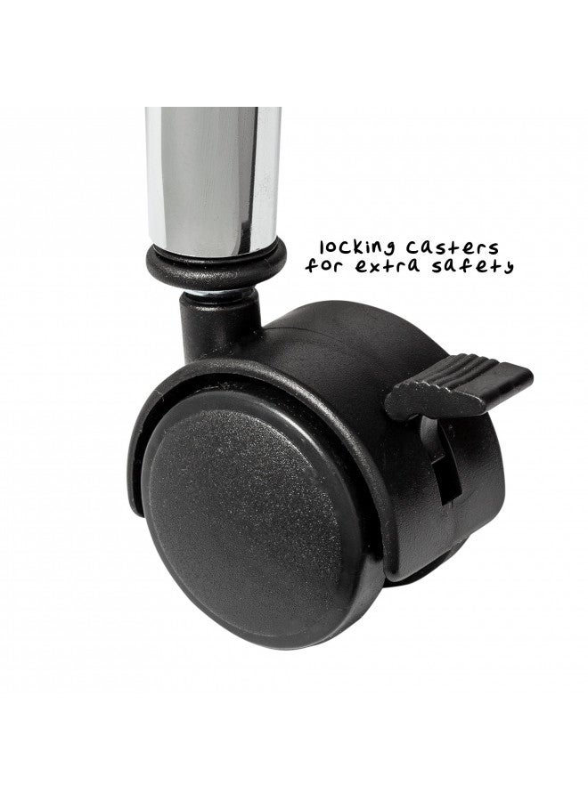 Honey Can Do Honey-Can-Do Rolling Storage Cart and Organizer with 12 Plastic Drawers - Image 5