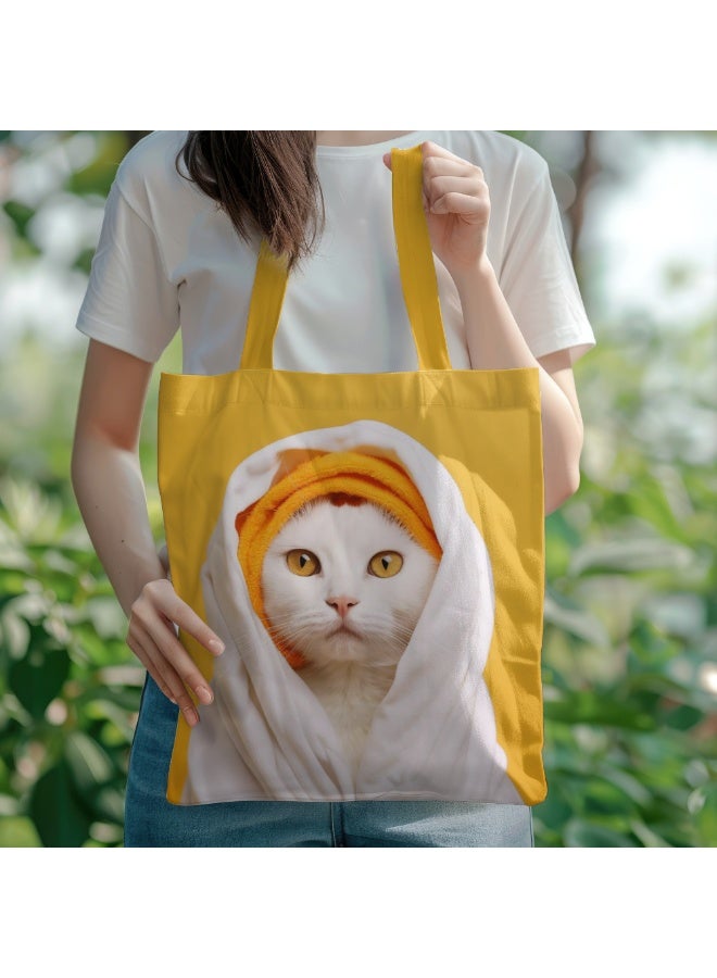 آنا حقيبة تسوق قماشية كبيرة الحجم قابلة للحمل - Image 2