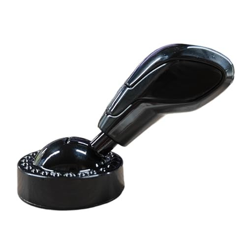 Tuxihapp Ball-bar Car Push Starter Button Cover, Alloy Auto Engine Ignition Protective Joystick, Universal Vehicle Start Stop Button Decorative Rocker for Most Cars(Black) - Image 1