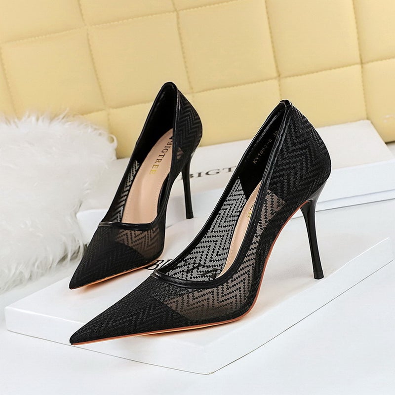 1963-3 Womens Fashion Flats Limited Stock Black 