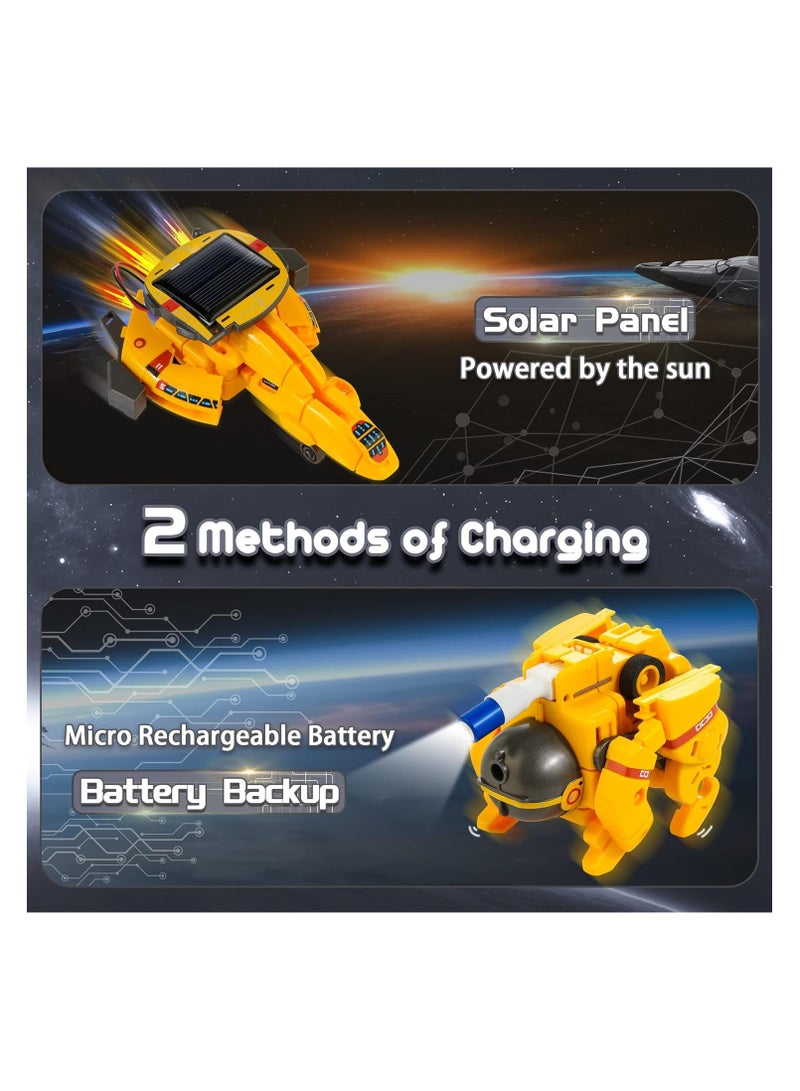 MAGIC VAULT Solar Robot Toys 6 in 1 STEM Projects for Kids Ages 8-12 Science Kits for Boys Girls Solar Power Space Toy Science DIY Gift Educational Experiment Robotics Kit  - Image 3