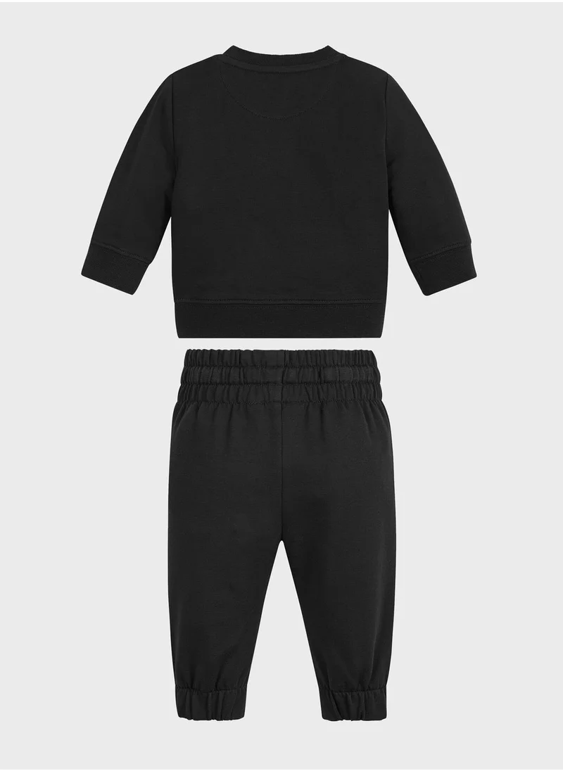 Calvin Klein Jeans Infant Logo Sweatshirt & Sweatpants Set