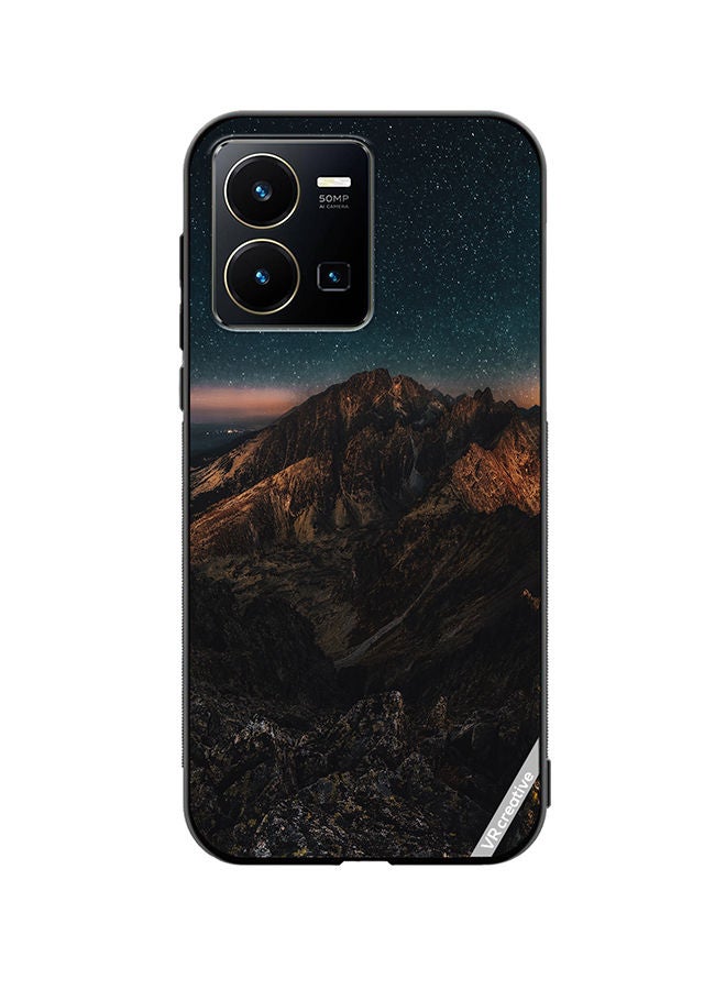 Protective Case Cover For Vivo Y35 Starry Design Multicolour