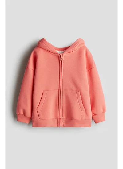 H&M Oversized zip-through hoodie