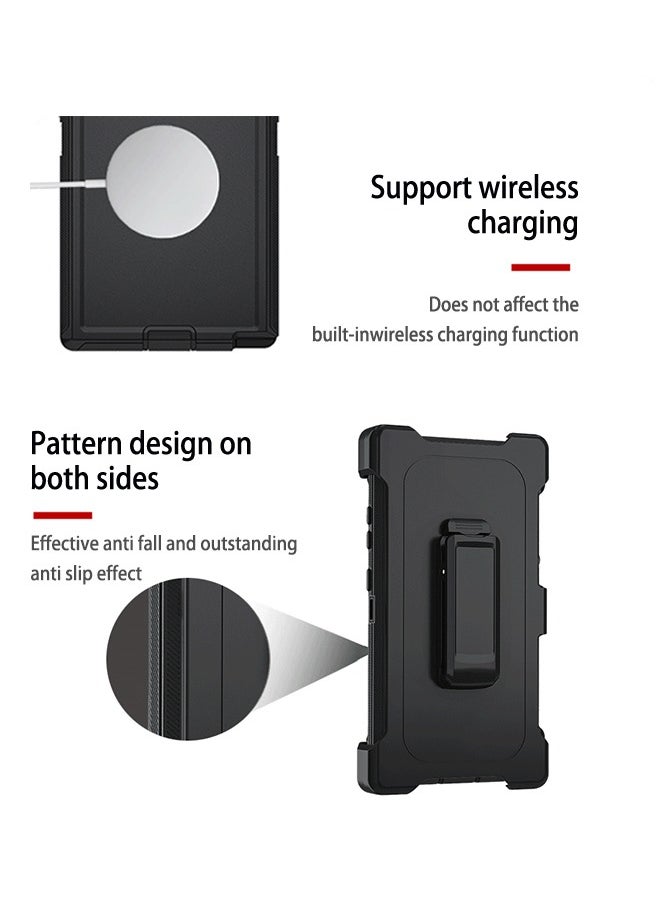 X-level - Samsung Galaxy S24 Ultra Case Cover Shockproof Camera Len Protection Anti-scratch Comfortable Touch Feel Tough Armor Hand Free Kickstand Holder Back Cover Phone Shell Accessories Protector - Image 1