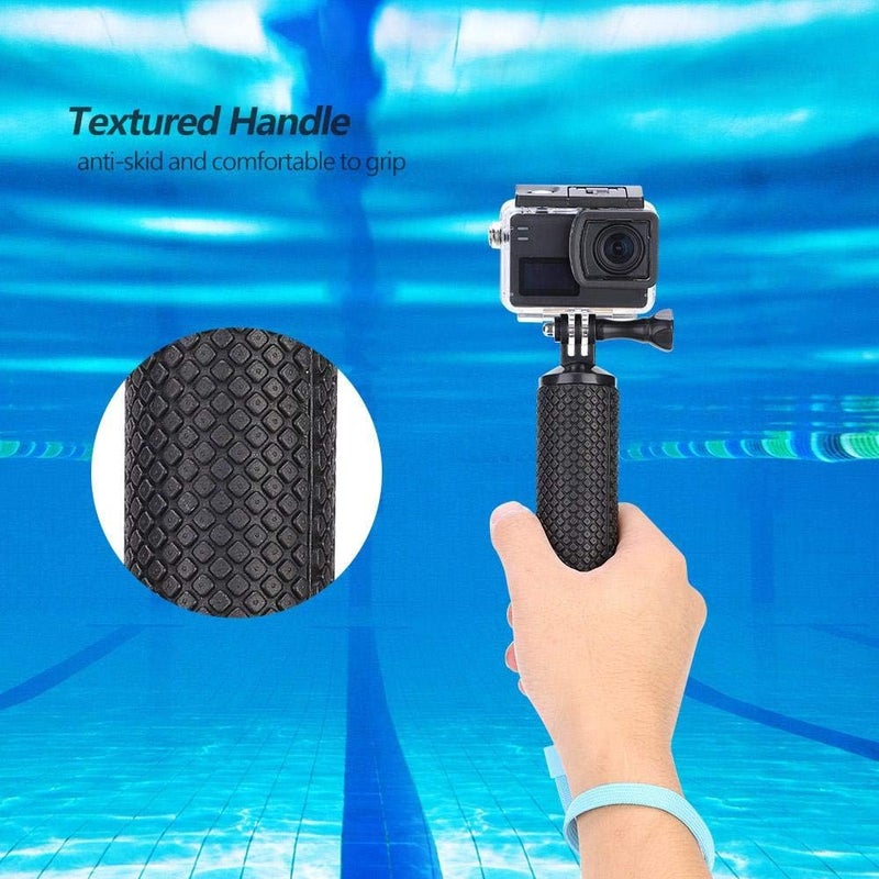 كلاراكو عصا عائمة مانعة للانزلاق، مقبض يدوي عائم، عصا أحادية للكاميرا SJCAM و Xiaomi Yi (أزرق) - Image 2