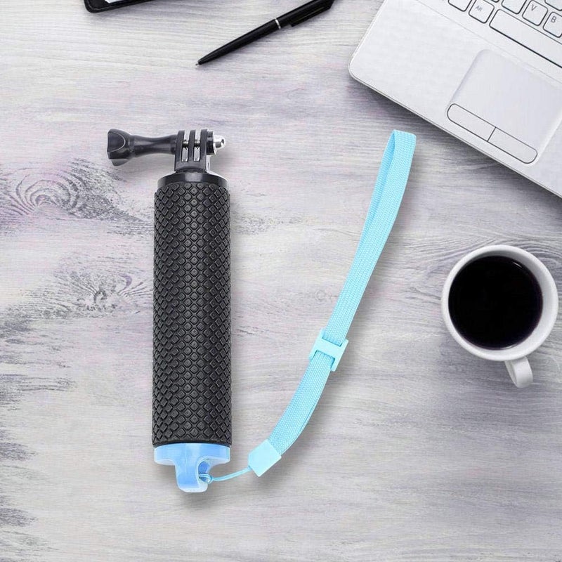 كلاراكو عصا عائمة مانعة للانزلاق، مقبض يدوي عائم، عصا أحادية للكاميرا SJCAM و Xiaomi Yi (أزرق) - Image 4