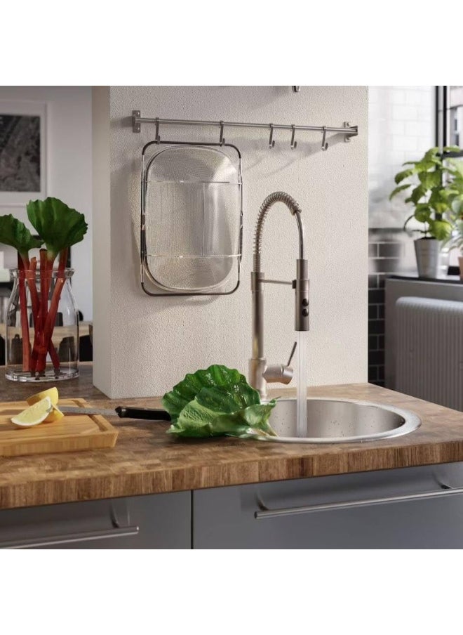 Generic - Large kitchen strainer - practical design and perfect capacity for easier straining SH - Image 1