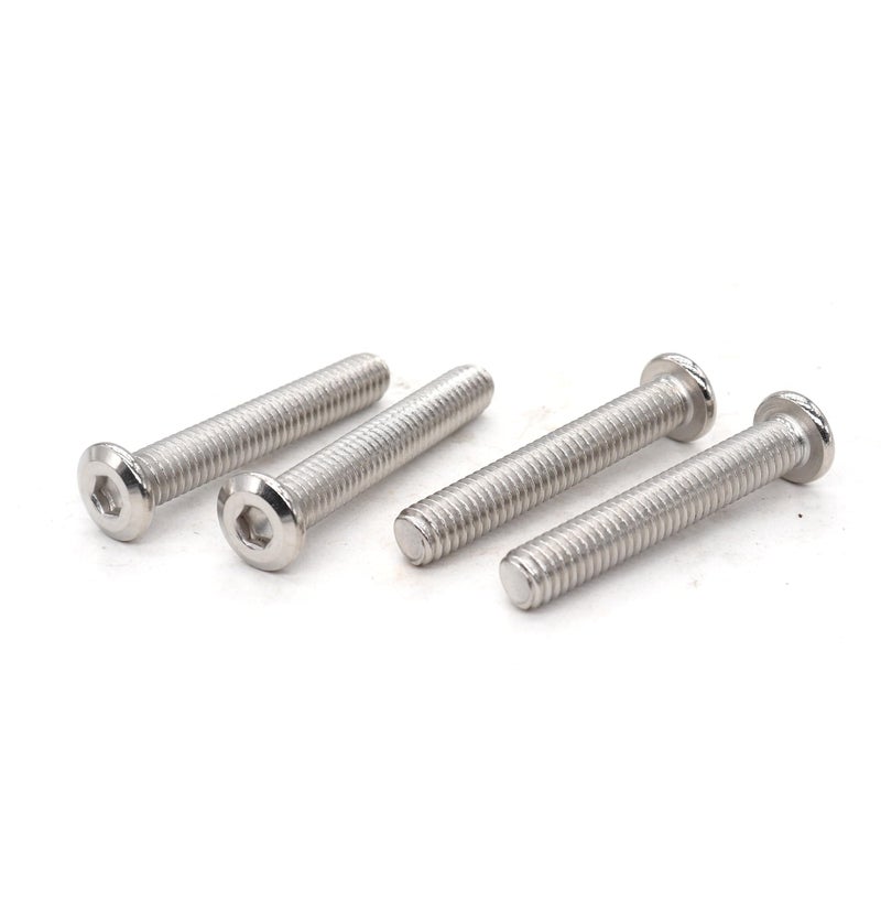 binifiMux 10pcs M6 x 30mm Rivet Countersunk Socket Cap Bolts Screws Connecting 304 Stainless Steel - Image 4