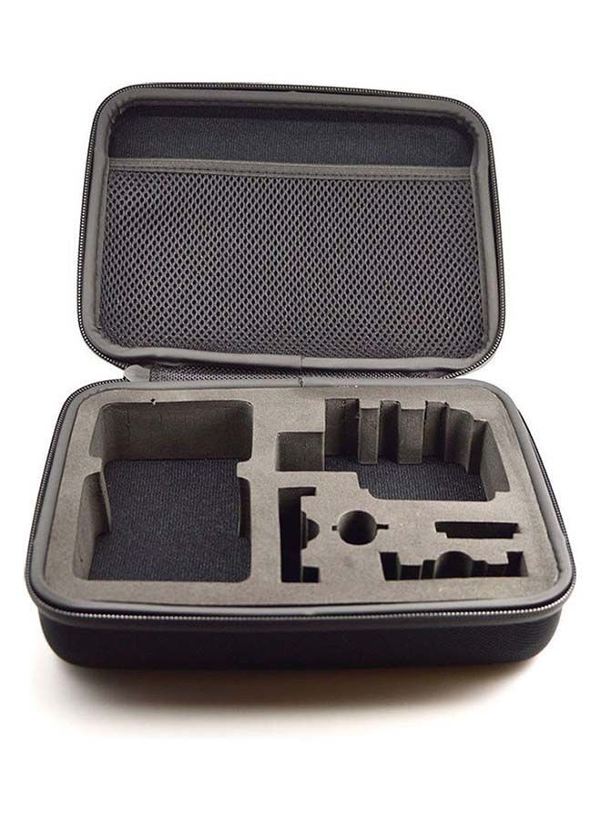 NIBEMINENT Portable Action Camera Large Bag Case Black  - Image 1