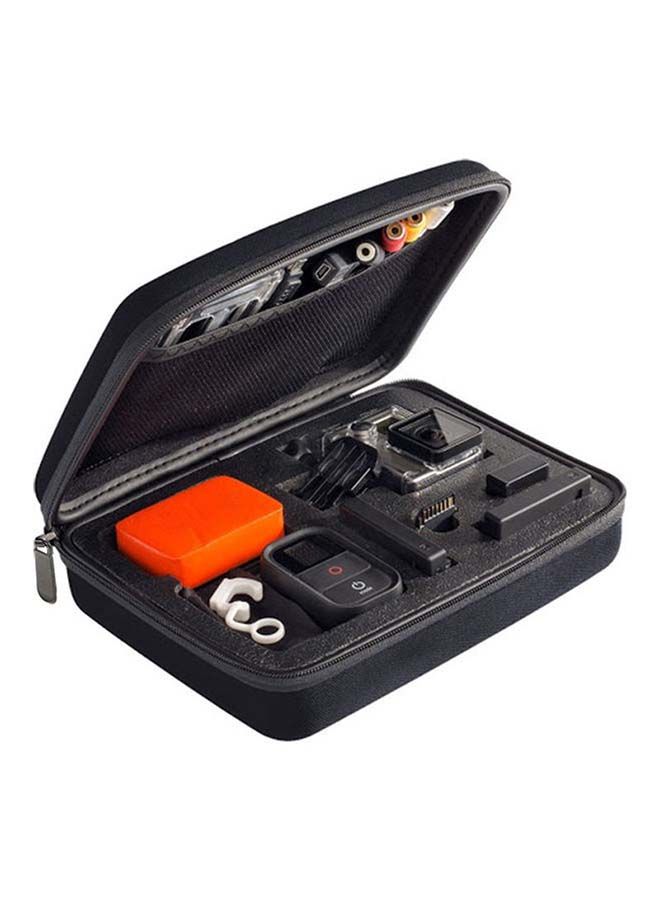 NIBEMINENT Portable Action Camera Large Bag Case Black  - Image 4