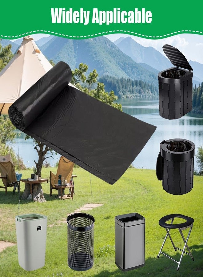 Flintronic Camping Toilet Bags, 120 PCS (6 Roll) Portable Toilet Bags, Thickened Toilet Waste Bags, Camp Potty Liner Bag for Camping, Hiking, Travel, Kitchen, Home - Image 4