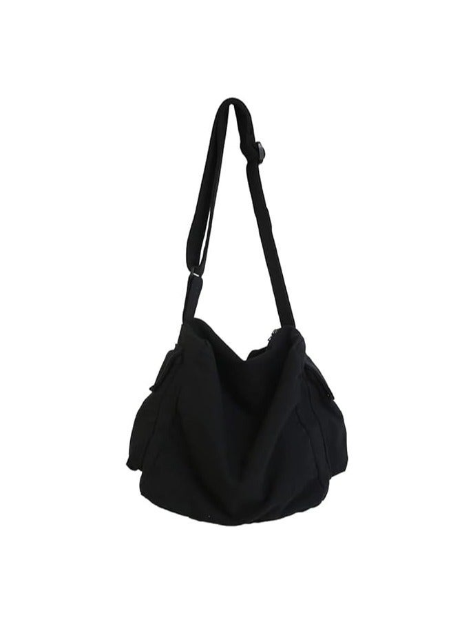 JQWSVE Canvas Shoulder Bag - Image 1
