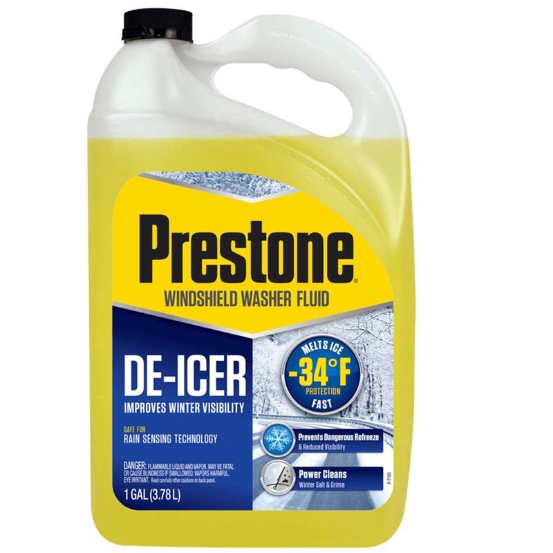 Prestone سائل غسيل الزجاج الأمامي من بريستون AS250 مزيل الجليد 1 جالون - Image 2