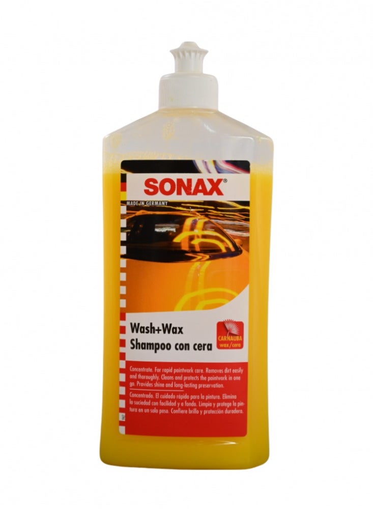 Shampoo with wax more foam and stronger shine German from Sonax capacity 500 ml - pzsku/ZA17416C8C1CAE42B5797Z/45/_/1731316988/aabea7dd-914f-447d-9a94-0cb011a23e05