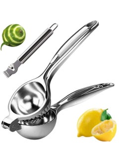 RATSAW 2 Pack Lemon Squeezer Citrus Juicer Includes Stainless Steel Planer Manual Lemon Squeezer Heavy Duty Citrus Juicer for Squeeze Lemon and Citrus Fruits Vegetables  - Image 1