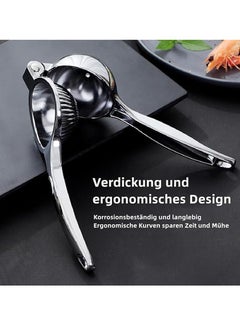 RATSAW 2 Pack Lemon Squeezer Citrus Juicer Includes Stainless Steel Planer Manual Lemon Squeezer Heavy Duty Citrus Juicer for Squeeze Lemon and Citrus Fruits Vegetables  - Image 4