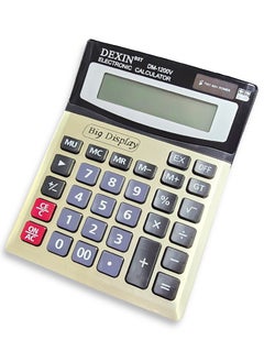 Generic Electronic Calculator, DM-1200V  , Display, Local Number Key, 12 Digit Power, Extra Large Display for Office and School - Multi Color  - Image 3
