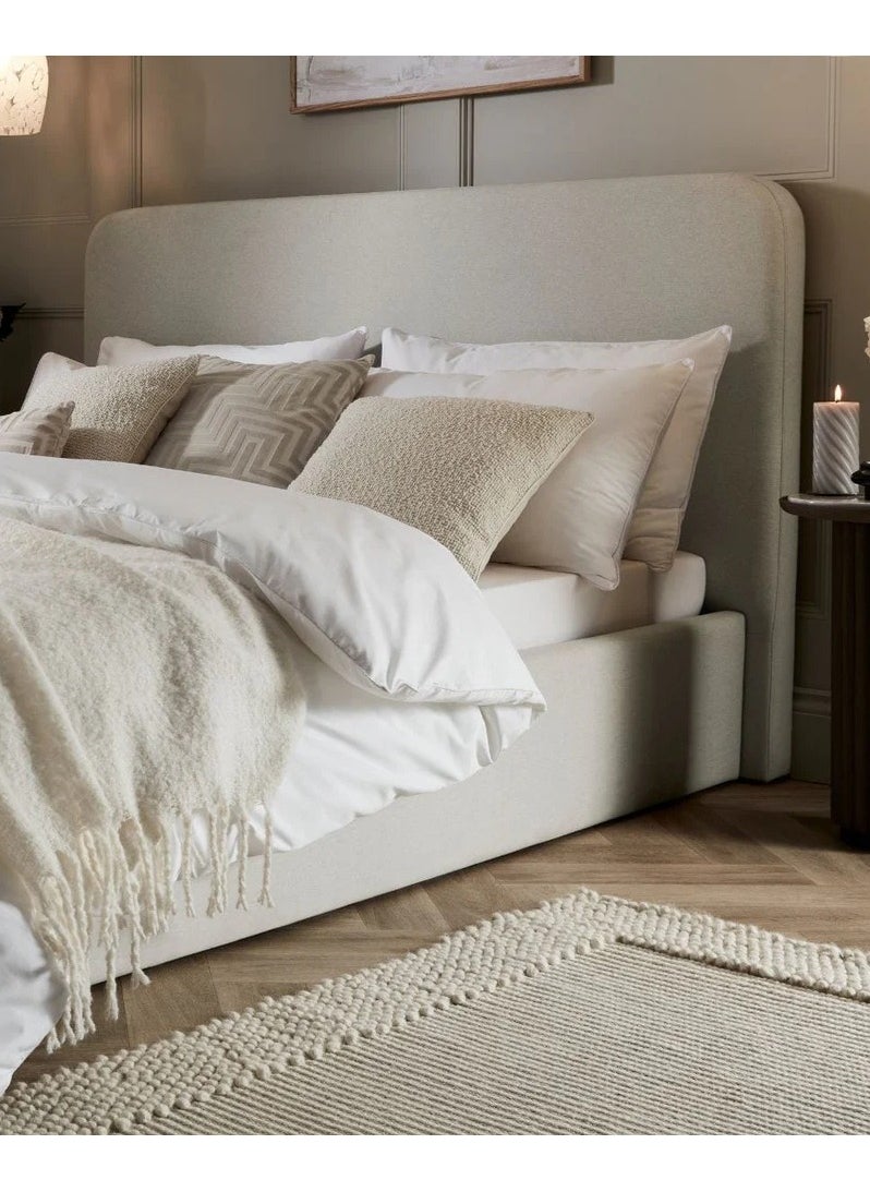 Malazhouse - Button Tufted Bed - MZBDN02-OFW-120cm - Image 1