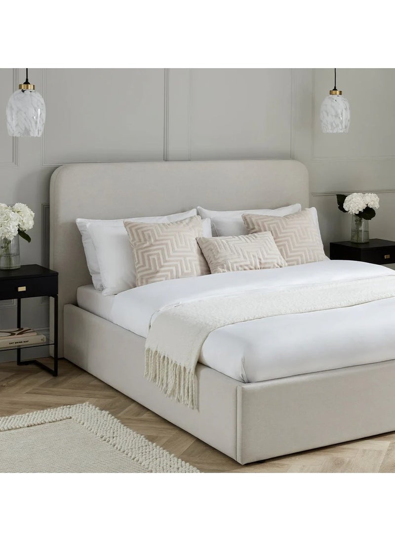 Malazhouse - Button Tufted Bed - MZBDN02-OFW-120cm - Image 1