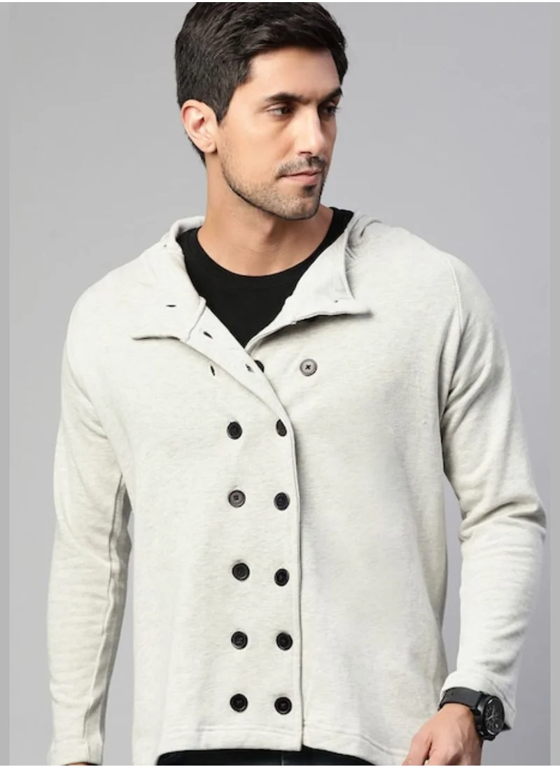 Campus Sutra Front Button Jacket