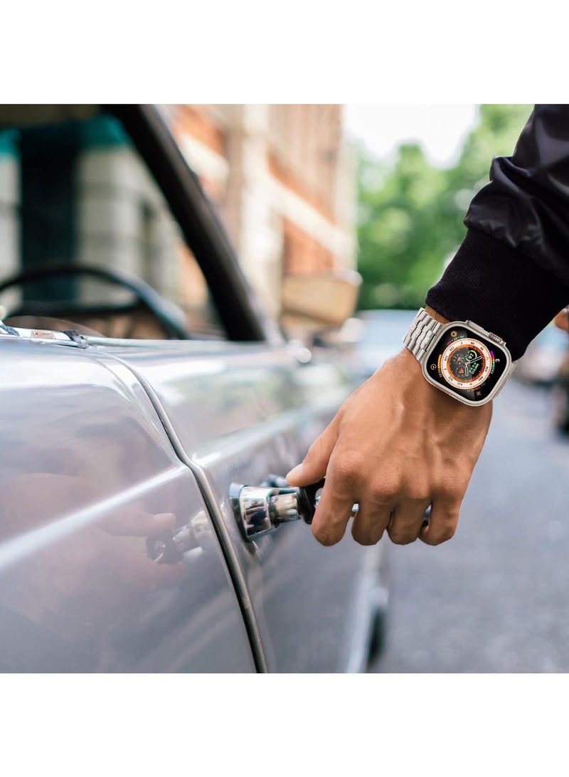 Y&D For Apple Watch 42mm 44mm 45mm 49mm Metal Strap - Image 3