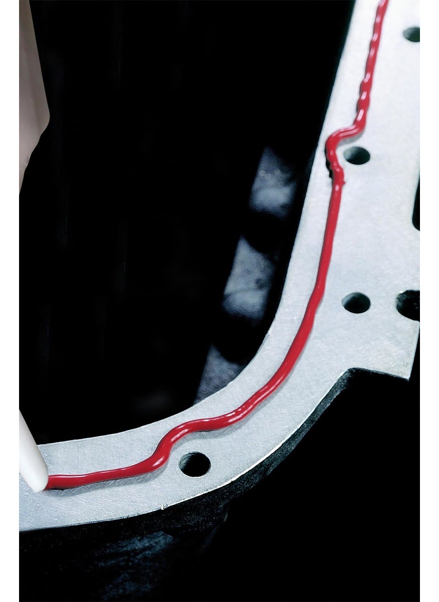 AKFIX - HT300 High Temperature Silicone Liquid Gasket 50ml Tube Red - Image 1