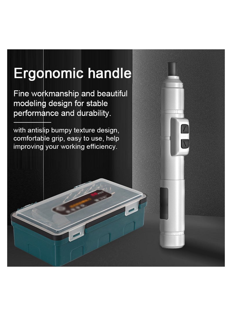 250r/min Cordless USB Rechargeable Electric Screwdriver Power Tool Multifunction Screw Driver For Repairing Clock Cordless Drill - Image 5