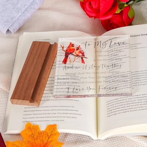 Cituarko Wife Gifts from Husband - To My Love Gifts Cardinal Gifts for Women Men I Love You Gifts Valentines Day Birthday Christmas Gift Romantic Gifts Wedding Anniversary Keepsake for Couples - Image 4