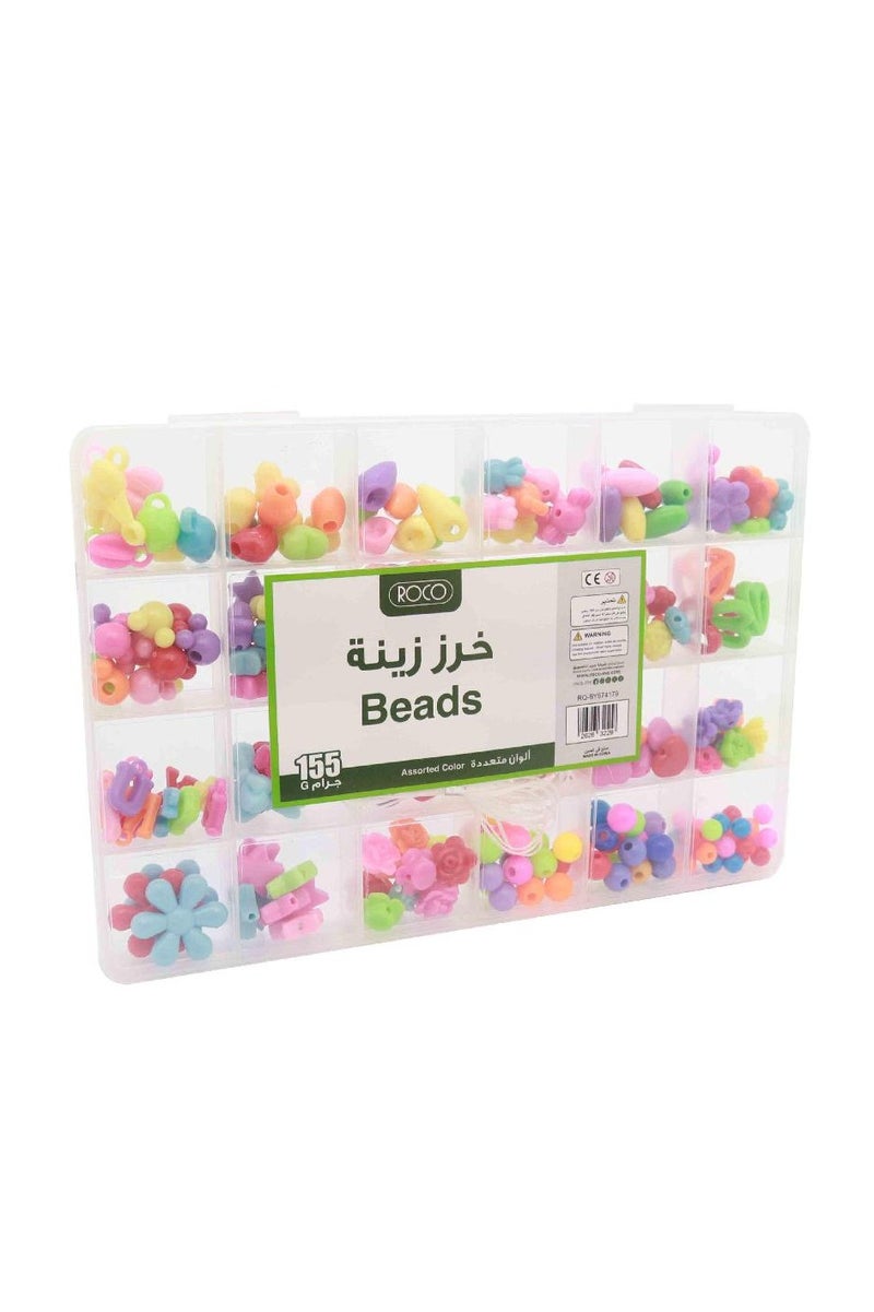 روكو خرز ملون متنوع الأشكال بألوان متنوعة - Image 1