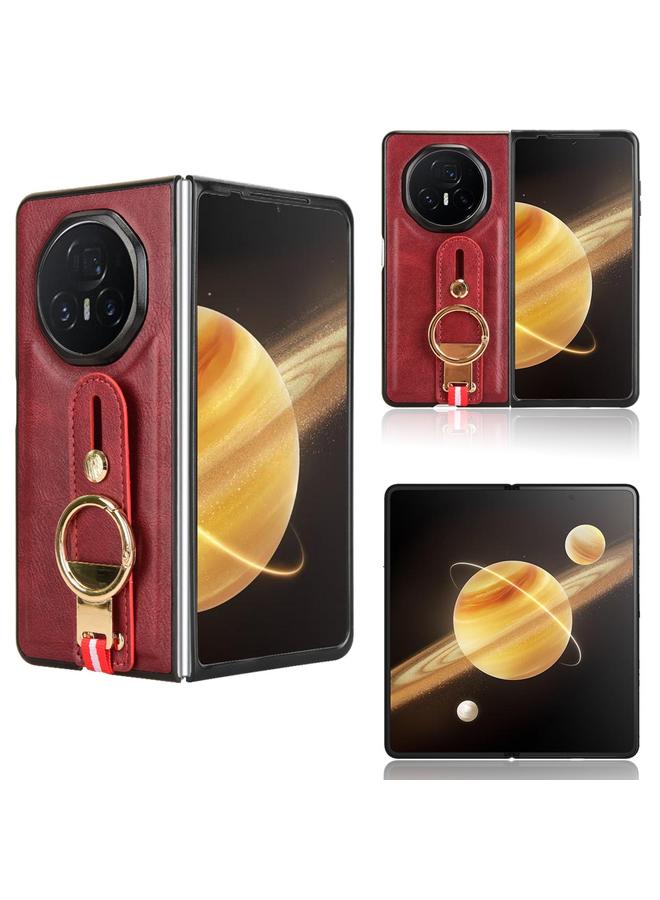 اس-توب جراب هاتف Honor Magic V3 مع سوار معصم من الجلد - Image 1