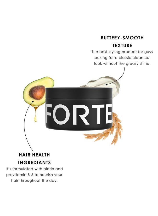 Alex Costa Forte Series Hair Pomade for Men, Medium Flexible Hold, Low Shine, 3 oz, Water Based for Slicked Back Hairstyles, Thick, Non-Greasy, by Alex Costa - Image 2