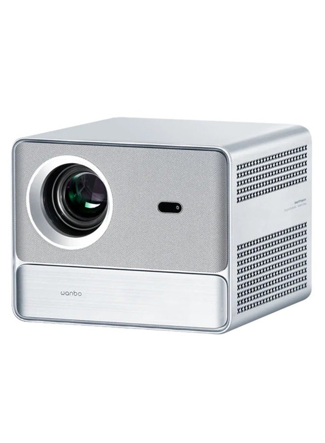 wanbo DaVinci 1 Pro Projector Android 11.0, 600 ANSI 18,000 Lumens  Google TV OS Projector 1080P 4K Home Theatre Auto Focus 5G Wi-Fi Bluetooth Portable Projector with Google Assistant N70389978LEB silver - Image 1