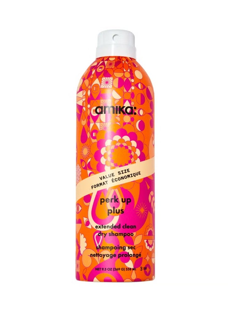 Amika Perk Up Plus Extended Clean Dry Shampoo 358ml - Image 1