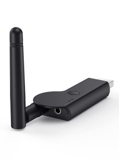 Generic Bluetooth Adapter, Bluetooth Transmitter, Dual Link USB Bluetooth 5.2 Audio Adapter with 2DB External Antenna for TV Laptop Headphones  - Image 1