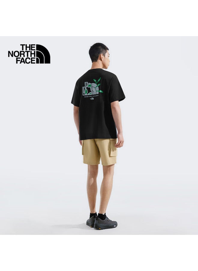 THE NORTH FACE The North Face Short Sleeve T-shirt For Couples Outdoor Comfortable And Breathable 8deu Black/jk3 Xxl - Image 4