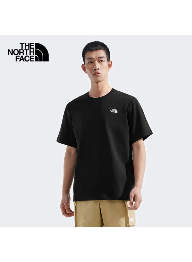 THE NORTH FACE The North Face Short Sleeve T-shirt For Couples Outdoor Comfortable And Breathable 8deu Black/jk3 Xxl - Image 2