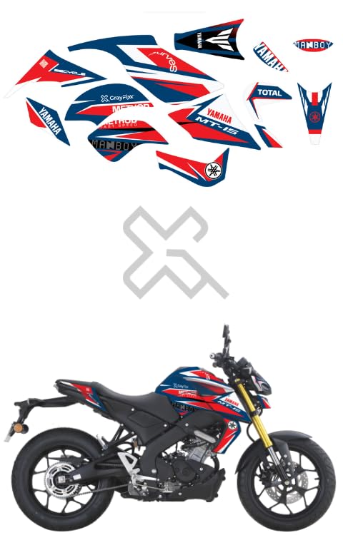 Grayfixx D1 Edition Full Body Sticker for MT 15 | MT 15 Full Body Graphics | Printed in Premium Vinyl with FPF(Fade Protection Film), Water Proof, Precut Sticker-Self-Adhesive - Image 3