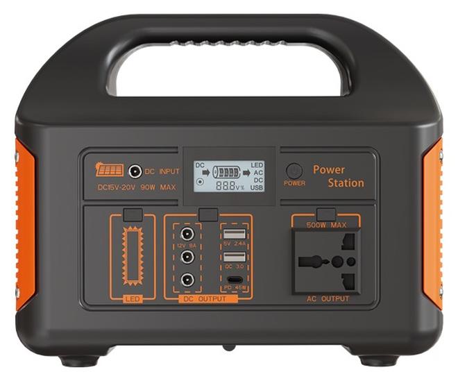 مودي محطة طاقة محمولة تعمل بالطاقة الشمسية للتخييم والأنشطة الخارجية والمنزلية في حالات الطوارئ بقوة 500 وات - Image 1