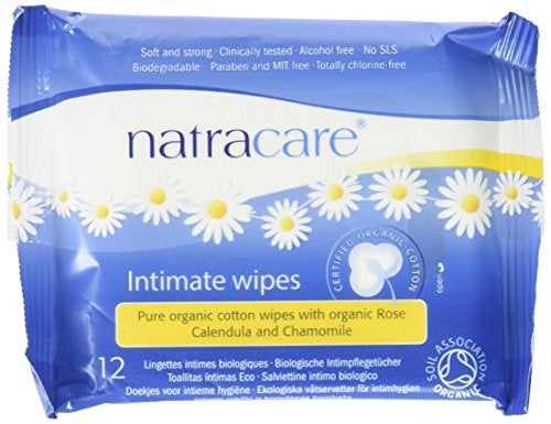 Natracare Organic Intimate Cotton Wipe - 12 Pack Value Size (144 Wipes Total) 12 Count - Image 5