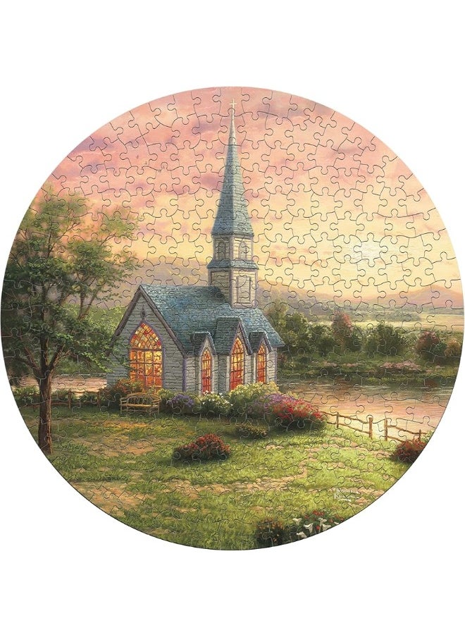 Ceaco Ceaco - 8 in 1 Multipack - Thomas Kinkade - (2) Round 300 Piece, (4) 550 Piece, (1) 750 Piece (1) 1000 Piece Jigsaw Puzzles  - Image 3