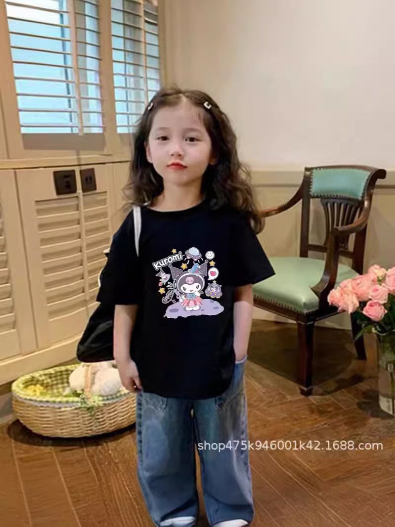 100 Cotton Summer Children'S Baby'S Short-Sleeved T-Shirt Cute Girls Thin Top Children'S New Fashionable Clothes - Image 5