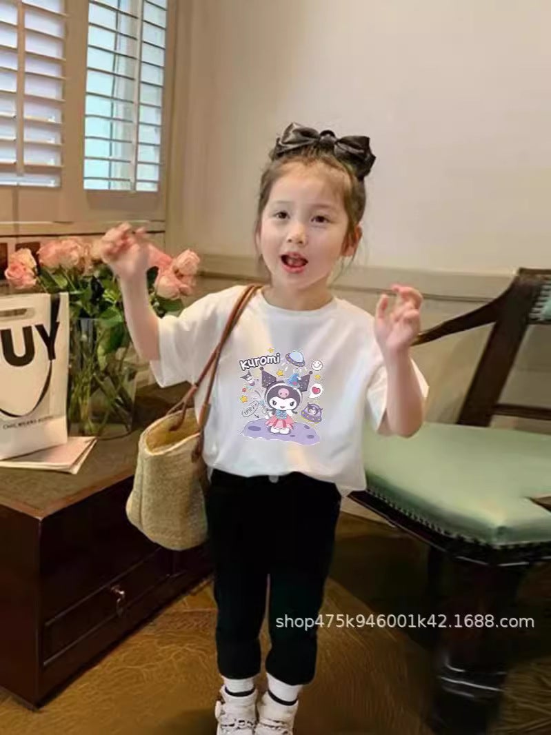100 Cotton Summer Children'S Baby'S Short-Sleeved T-Shirt Cute Girls Thin Top Children'S New Fashionable Clothes - Image 4
