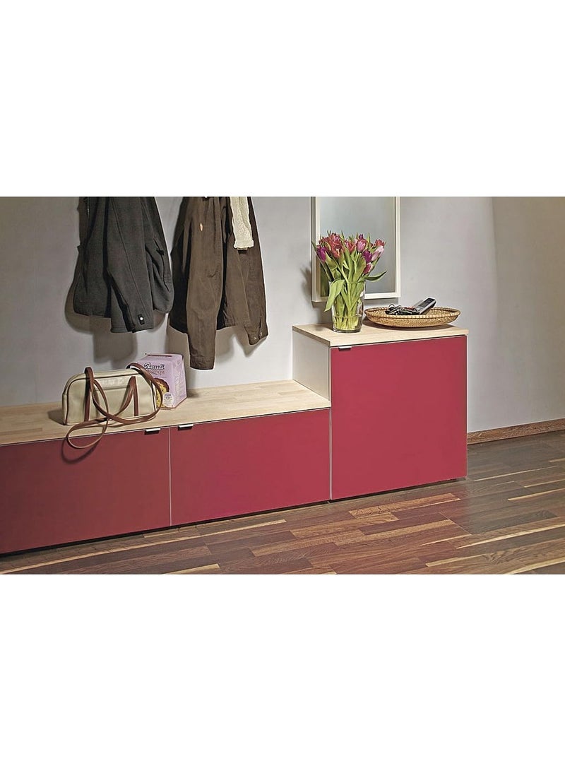 Anna 40CM x 5M Self-Adhesive Waterproof and Moisture-Proof Solid Color Simple Decorative Wallpaper - Image 4