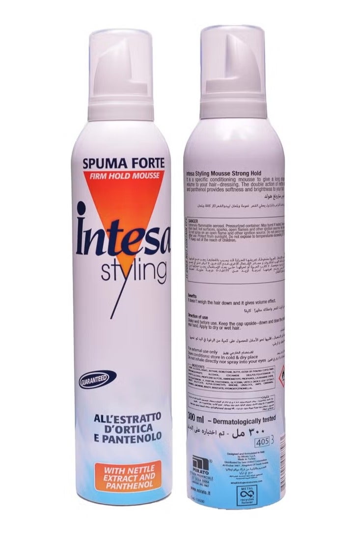 Intesa Styling Hair Mousse 300 ml - Image 2